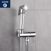 Azos Bidet Faucet Pressurized Sprinkler Head Brass Chrome Cold Water Single Function Laundry Pool Pet Bath Toilet Round PJPQ001D - B07D1Z3ZPK